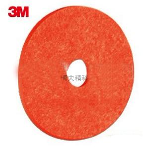 3M 17寸 红色清洁垫 