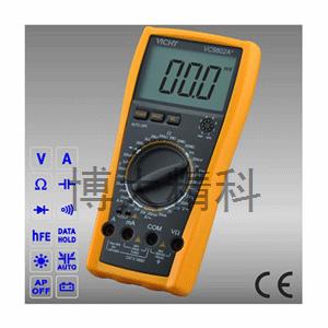 VC9802A+ 3 1/2--位手动量程数字万用表 