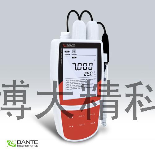 Bante221-CN标准型高精度便携式pH计